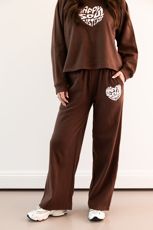 The Lover Wide Leg Sweats