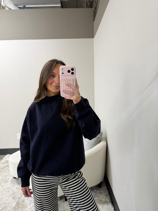 The Plush Mock Neck