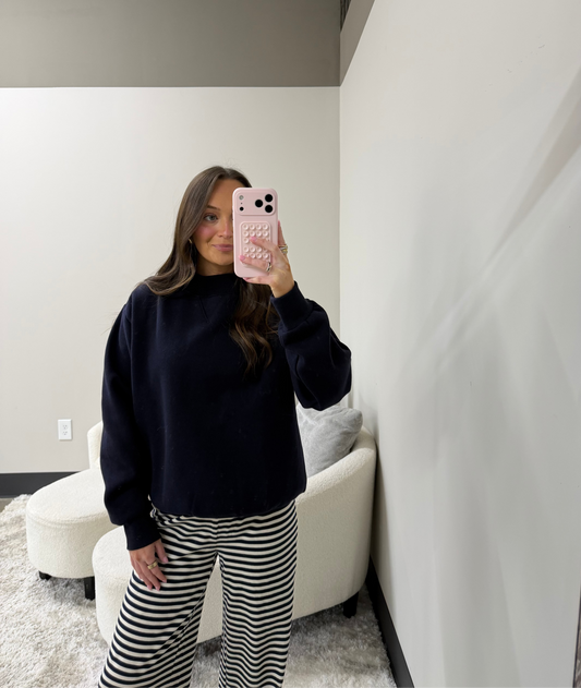 The Plush Mock Neck