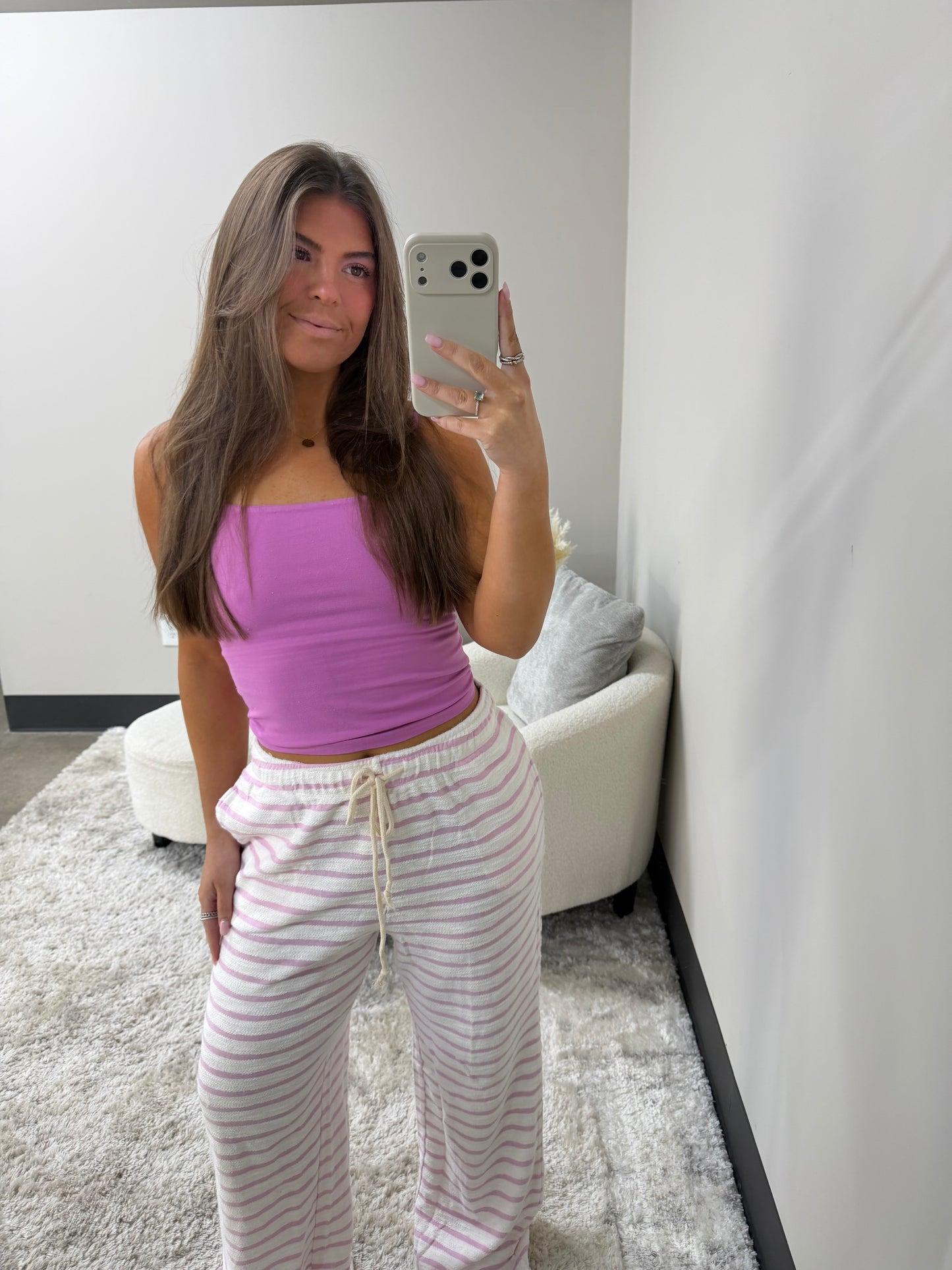 The Striped Terry Pants