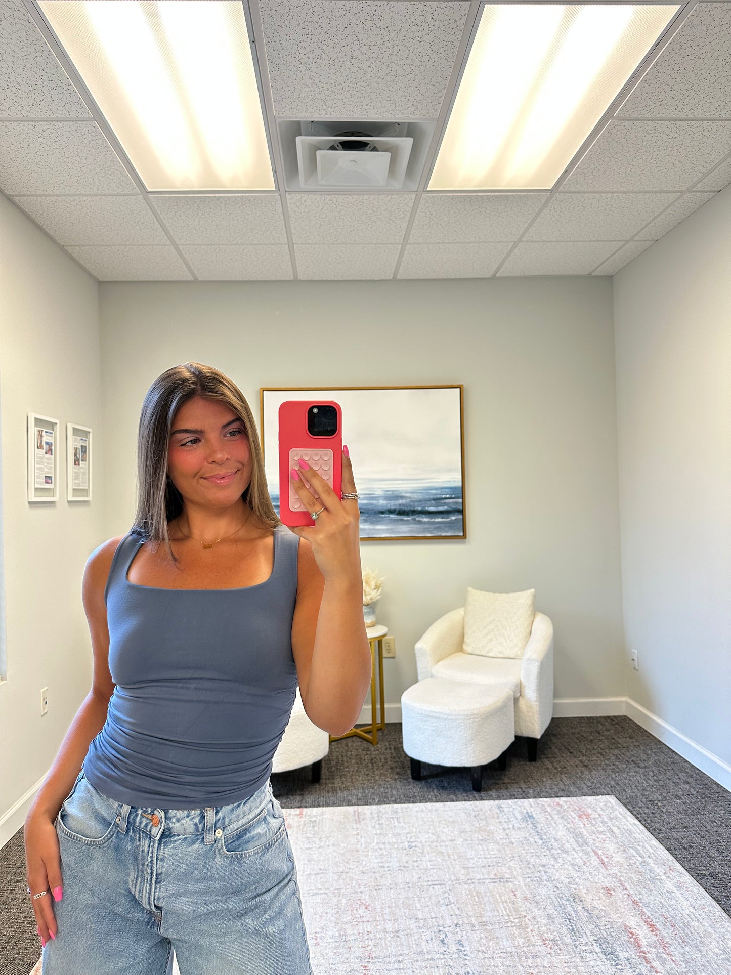 The Comfort Scrunch Tank