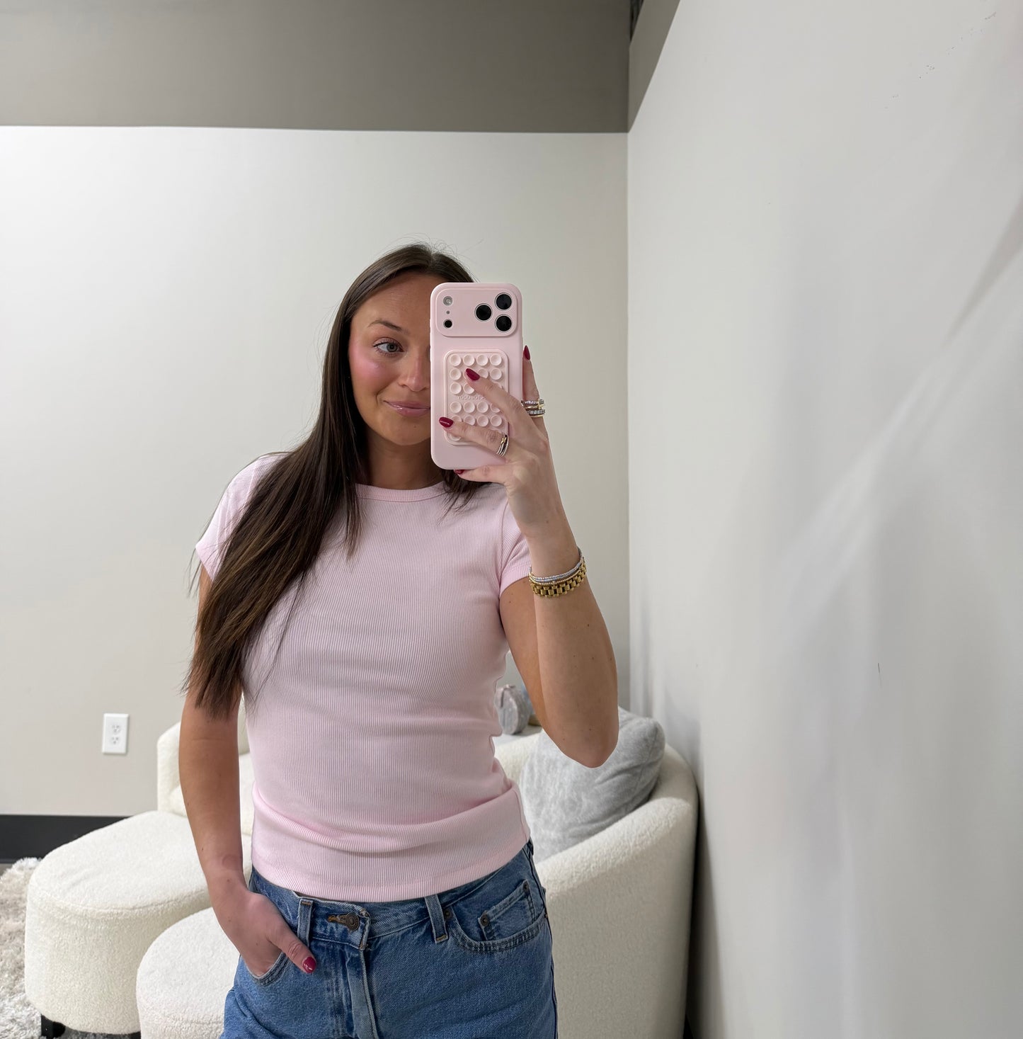 The Basic Ribbed Tee