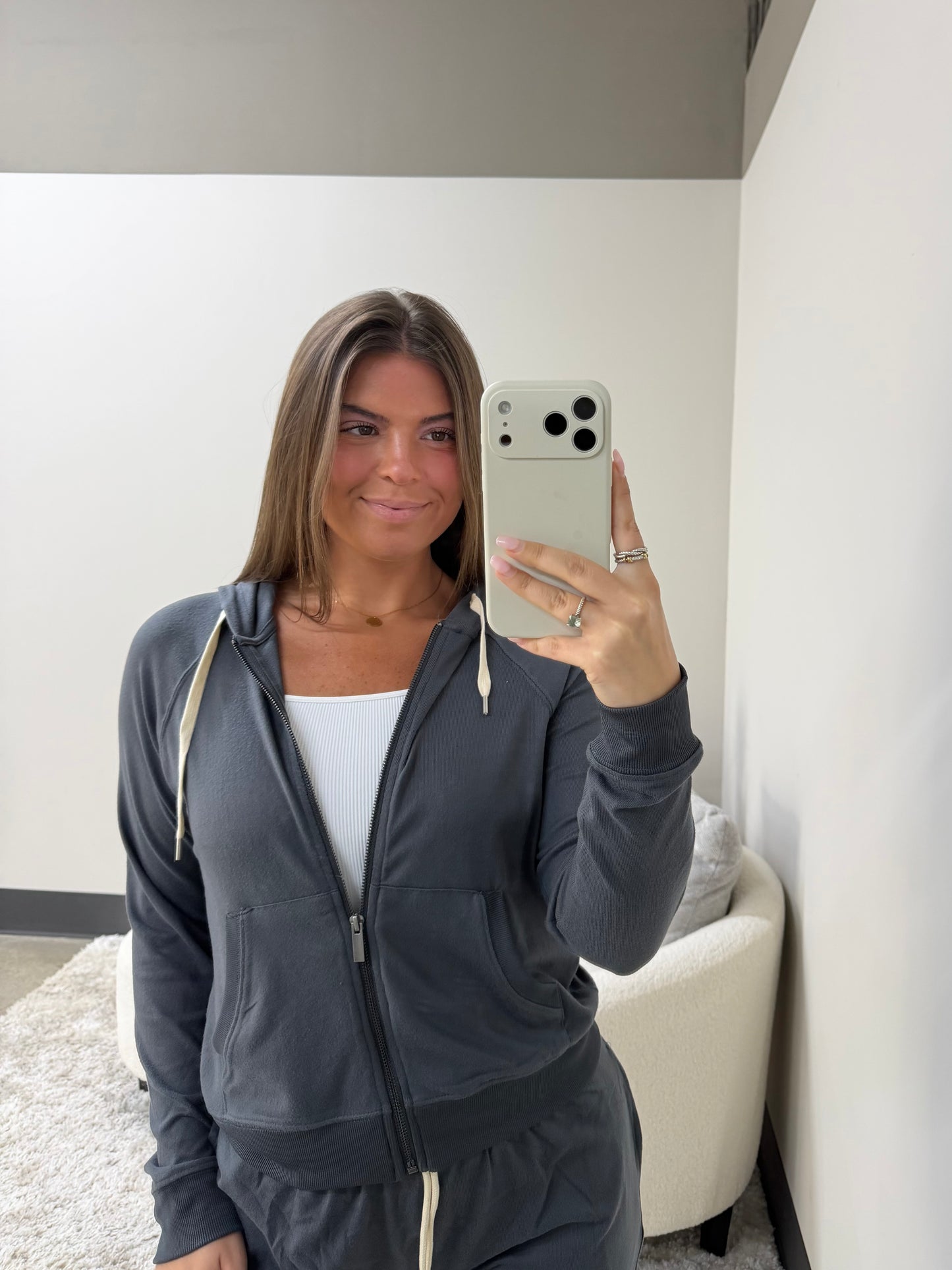 The Brushed Cozy Zip Up