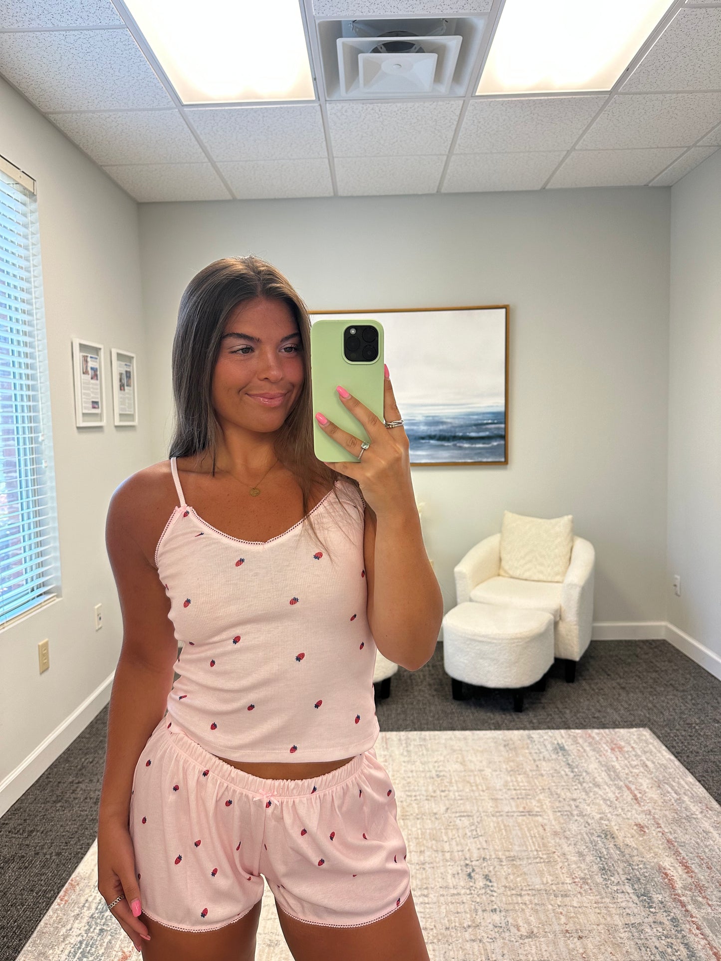 The Strawberry Cream PJ Set