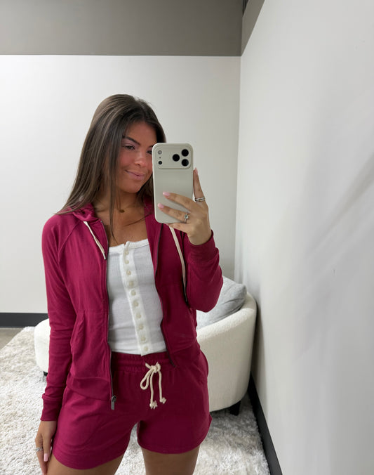 The Brushed Cozy Zip Up