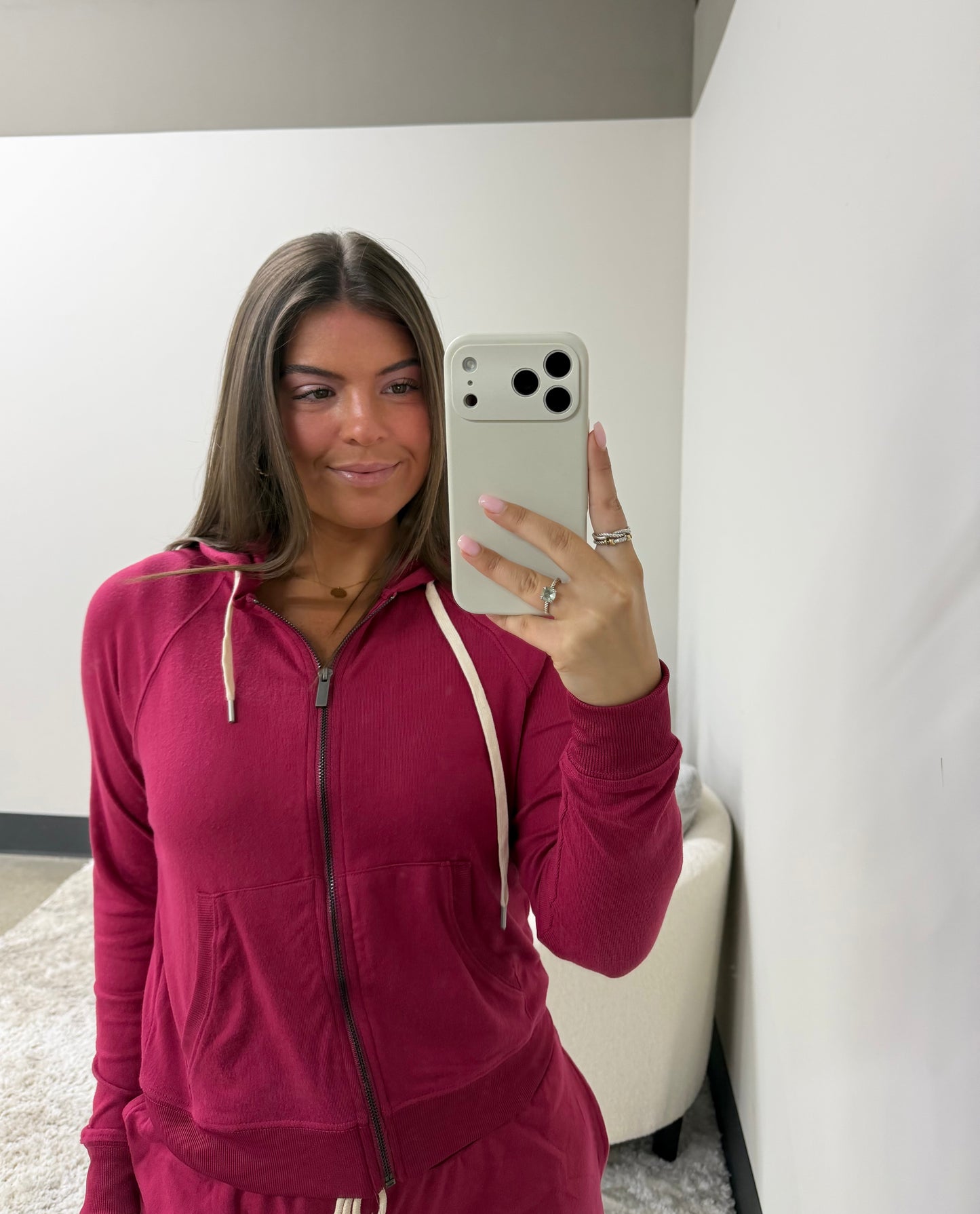 The Brushed Cozy Zip Up