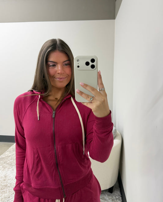 The Brushed Cozy Zip Up