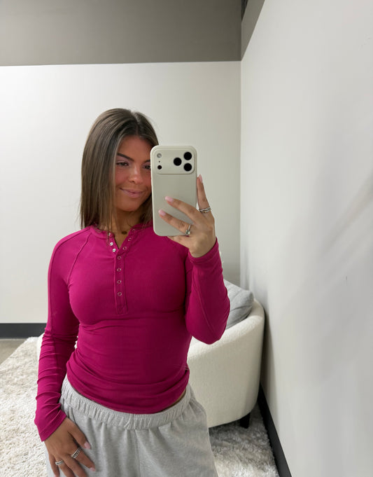 The Micro Ribbed Henley