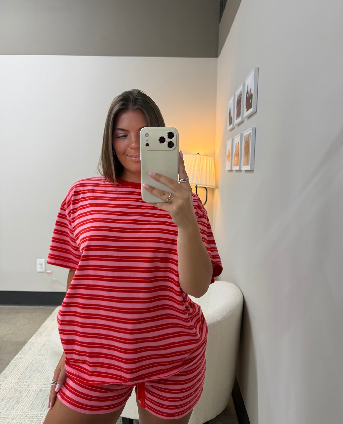 The Sweet Striped Shorts