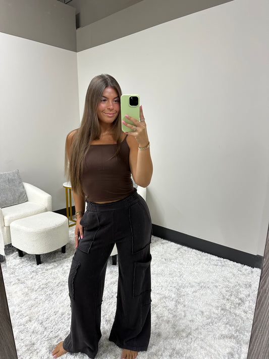 The Comfy Cargo Sweatpants