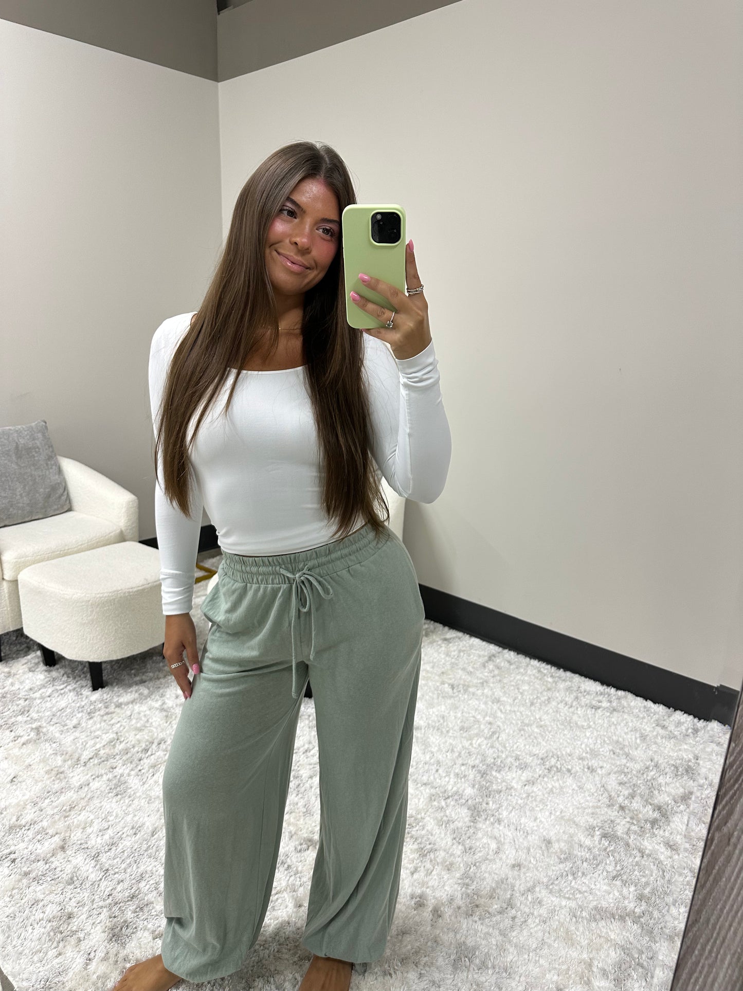 The Drawstring Flowy Pants