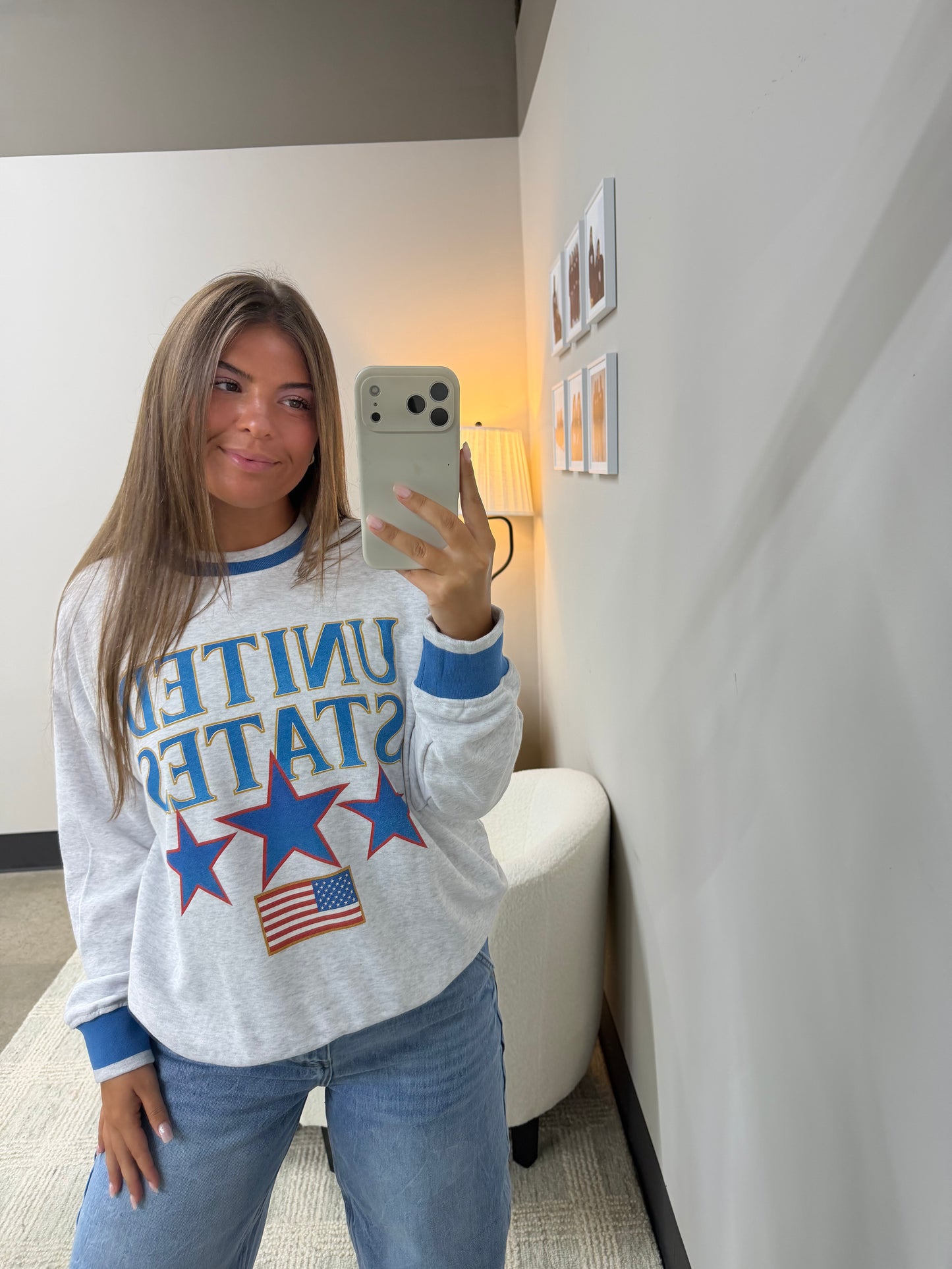 The USA Graphic Star Sweatshirt