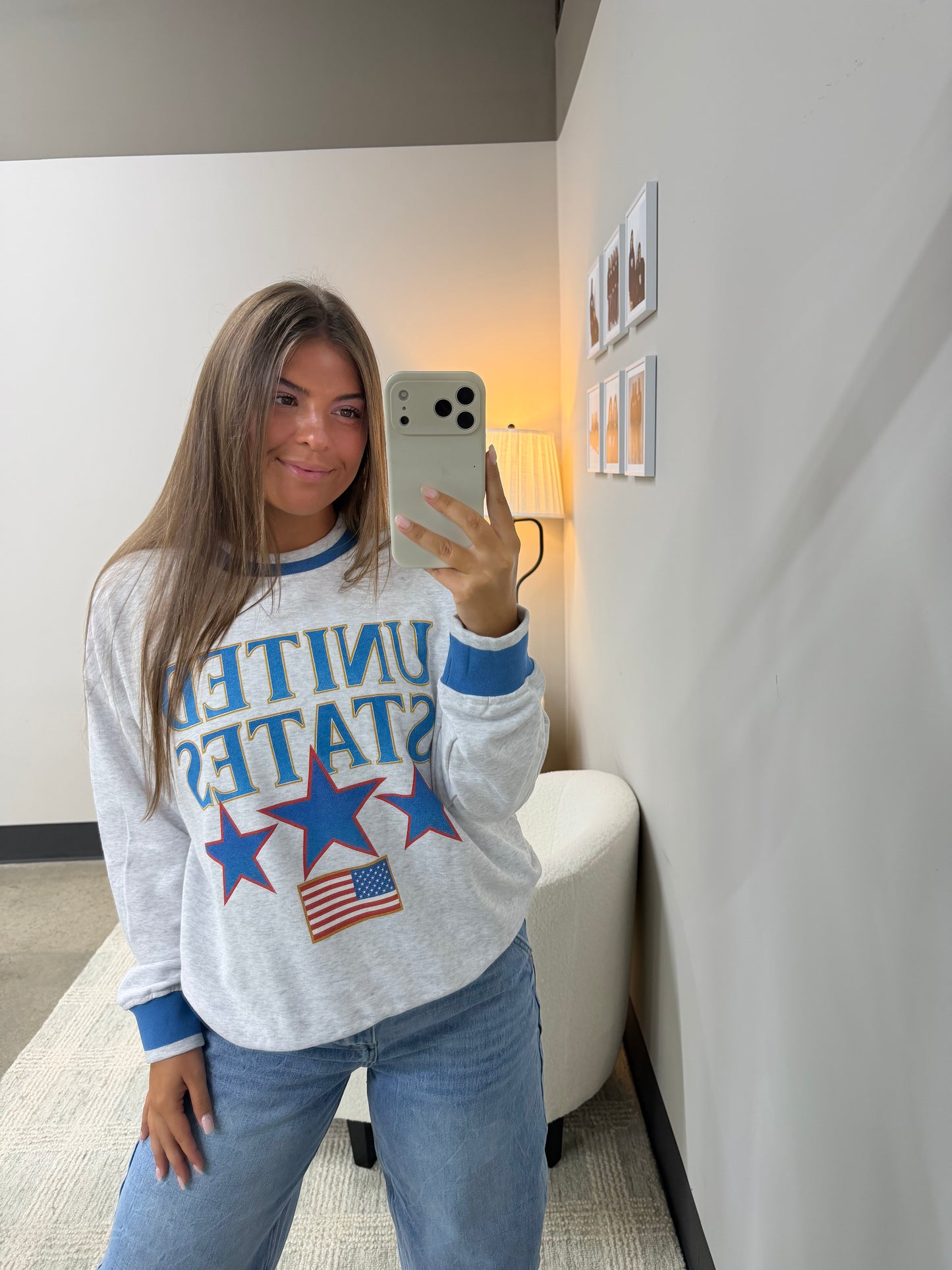 The USA Graphic Star Sweatshirt