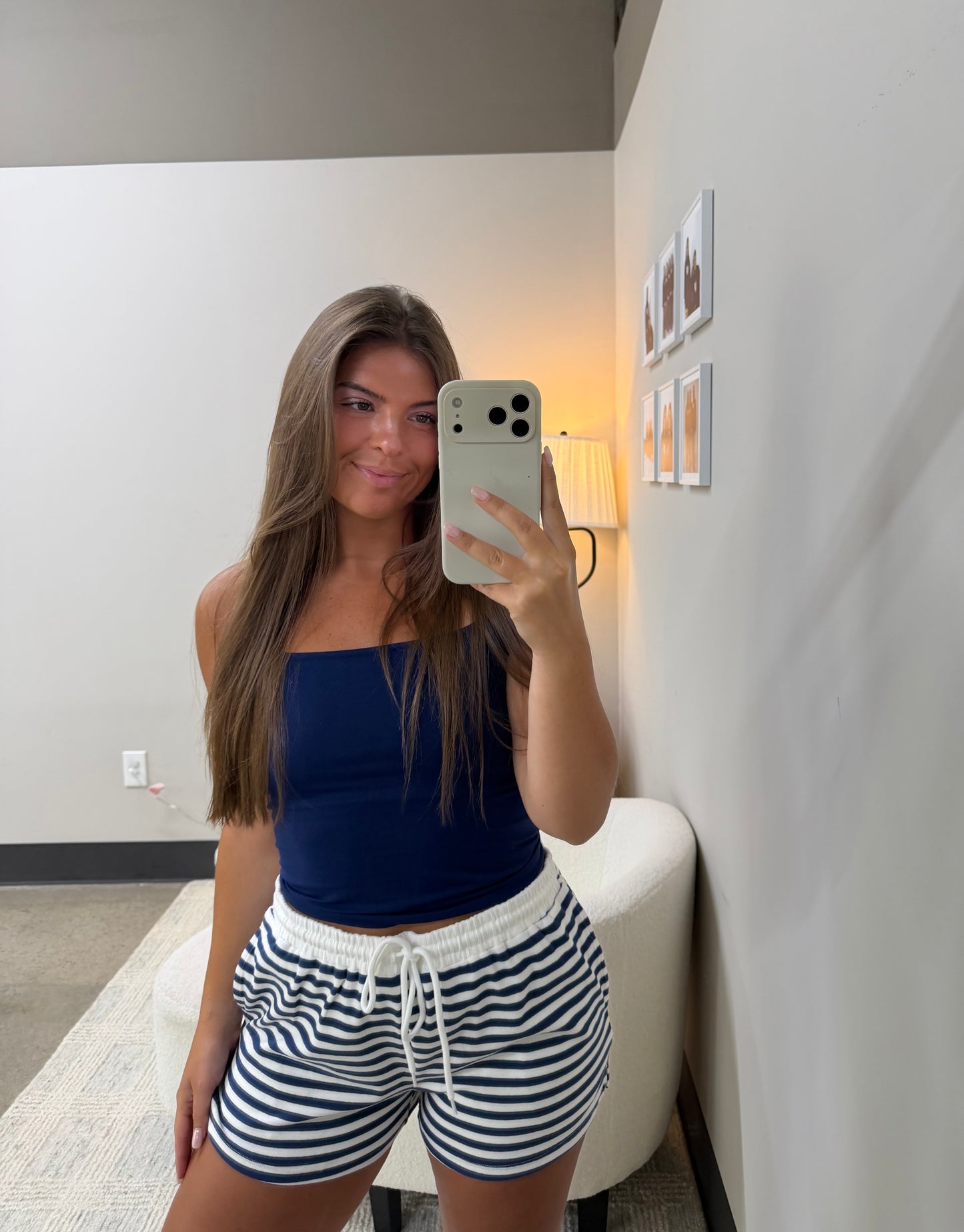 The Classic Striped Shorts