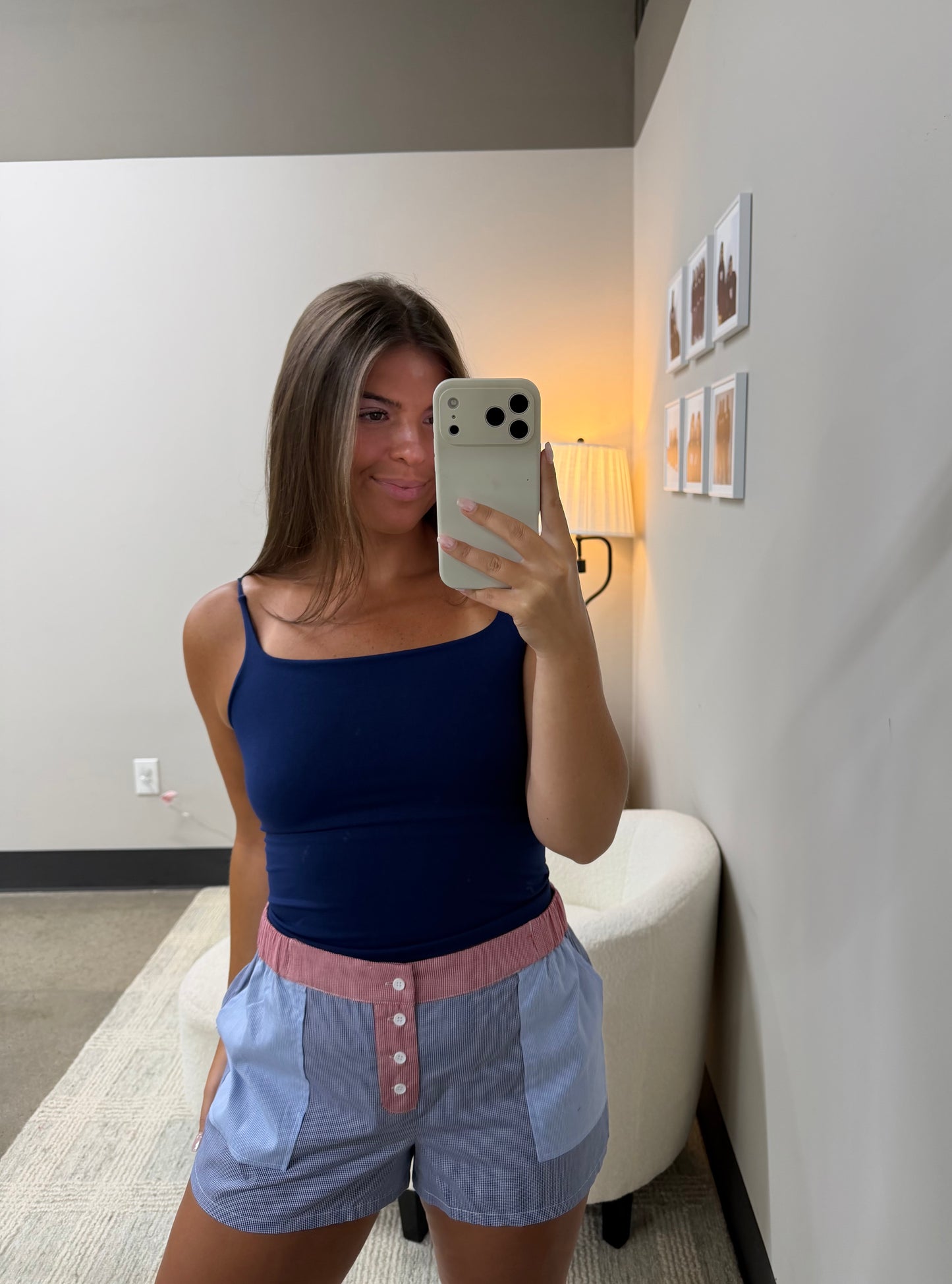 The American Gingham Shorts