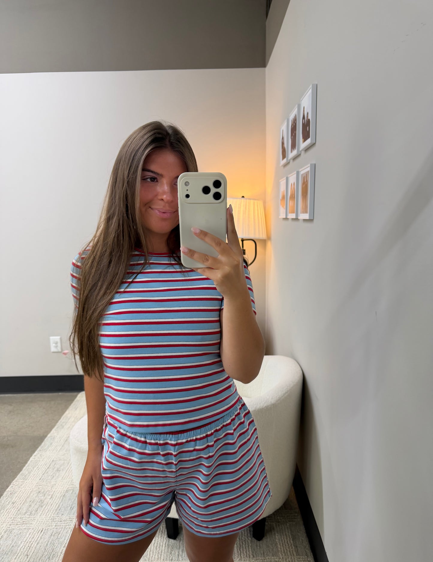 The All American Striped Set