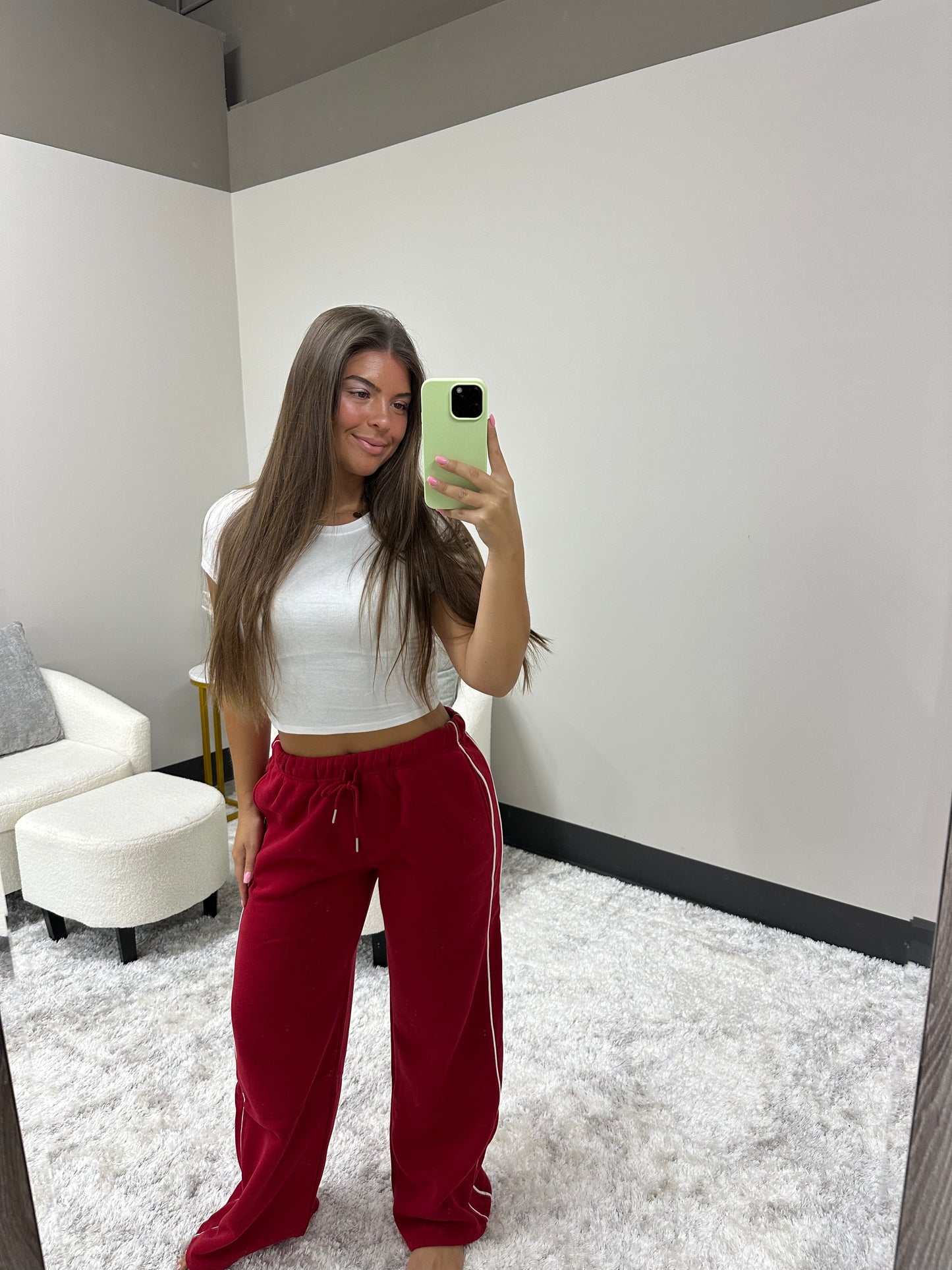 The Contrast Striped Sweats