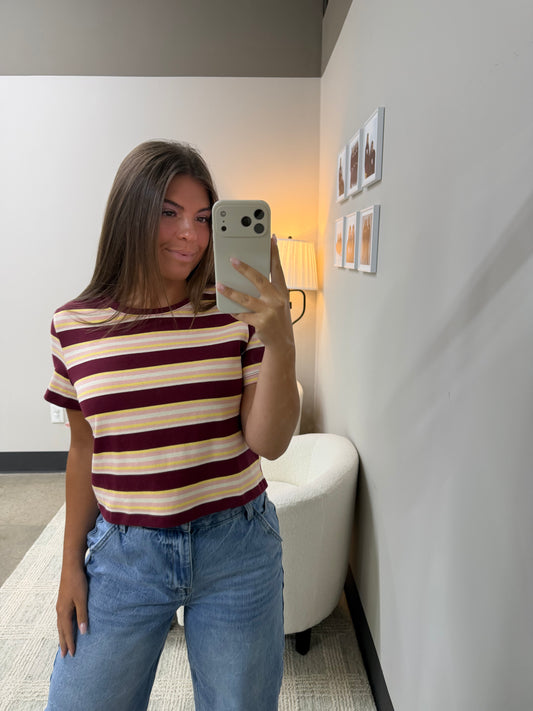The Vintage Striped Tee