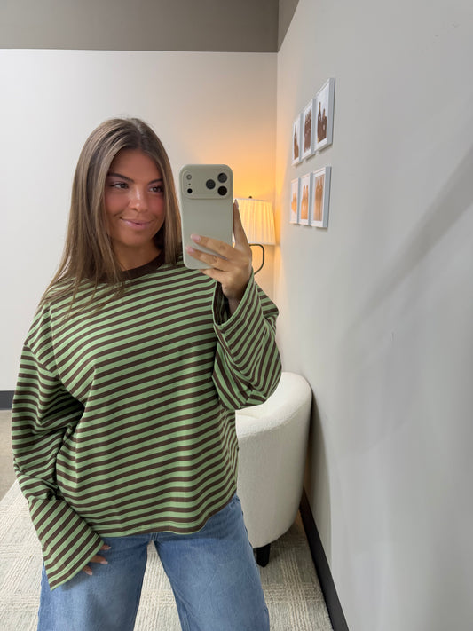 The Candy Striped Pullover