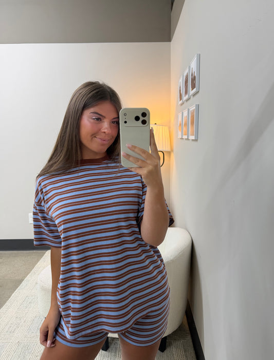The Sweet Striped Shorts