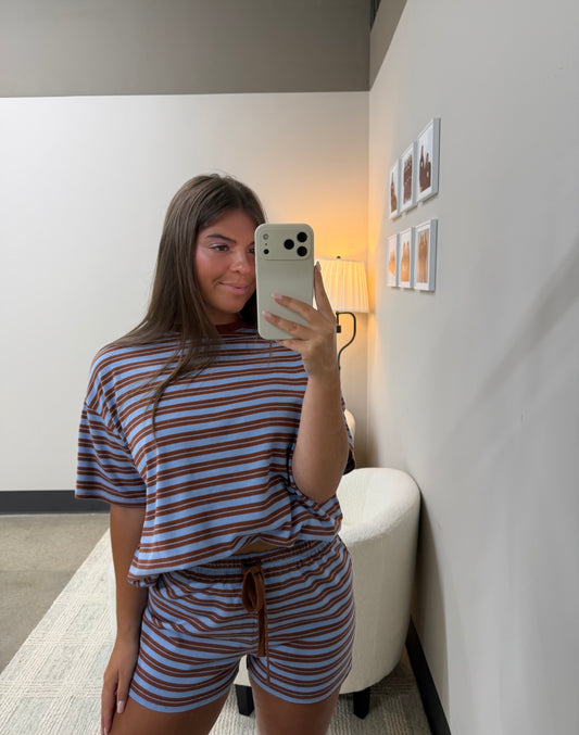 The Sweet Striped Shorts