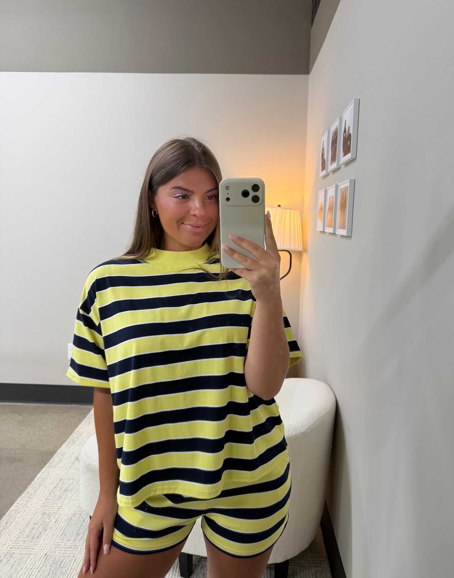 The Capri Mockneck Tee