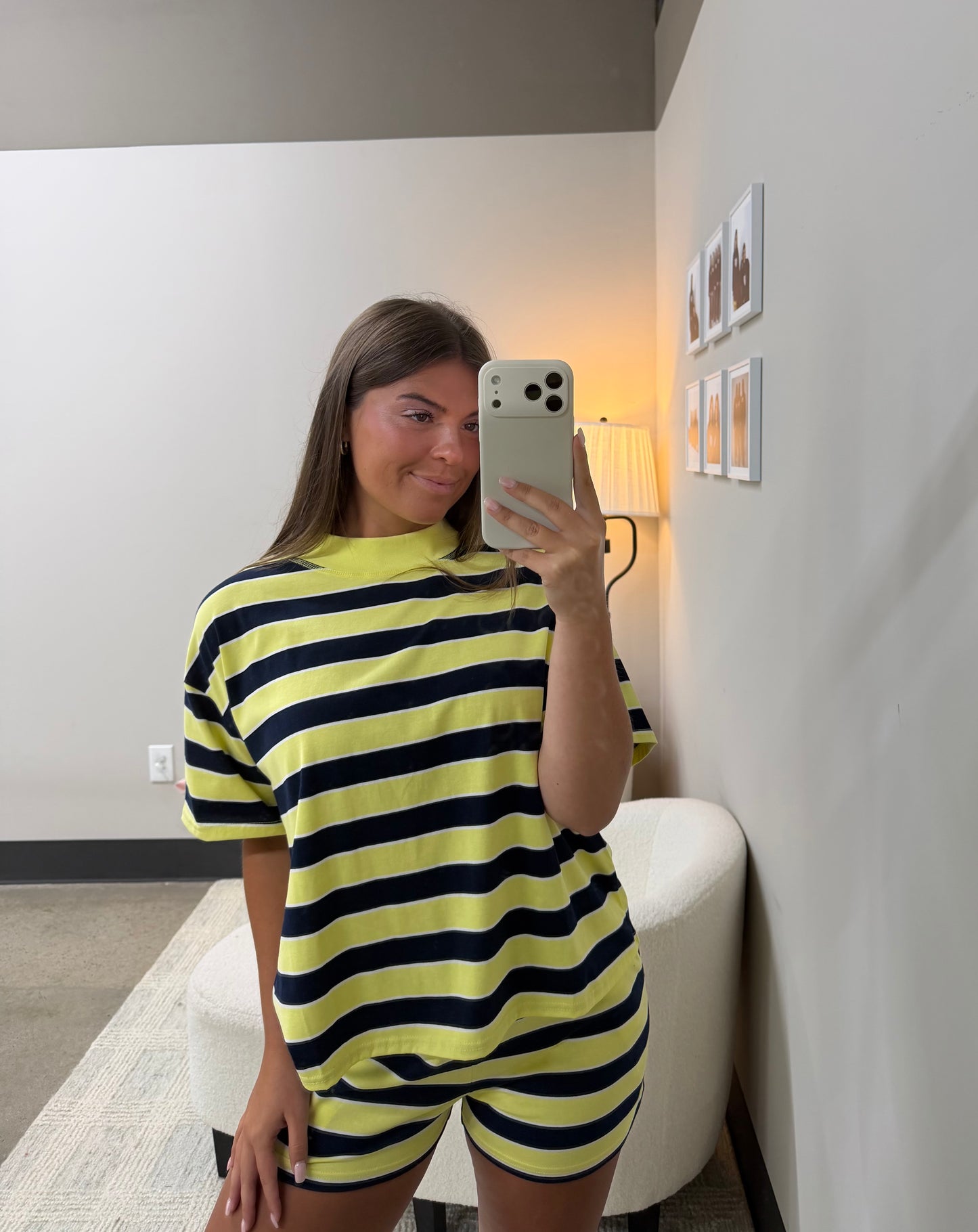 The Capri Mockneck Tee