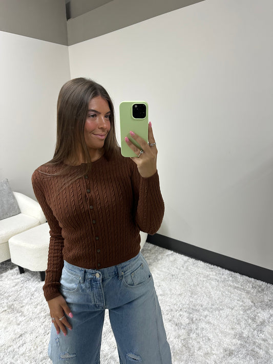 The Cableknit Cardigan