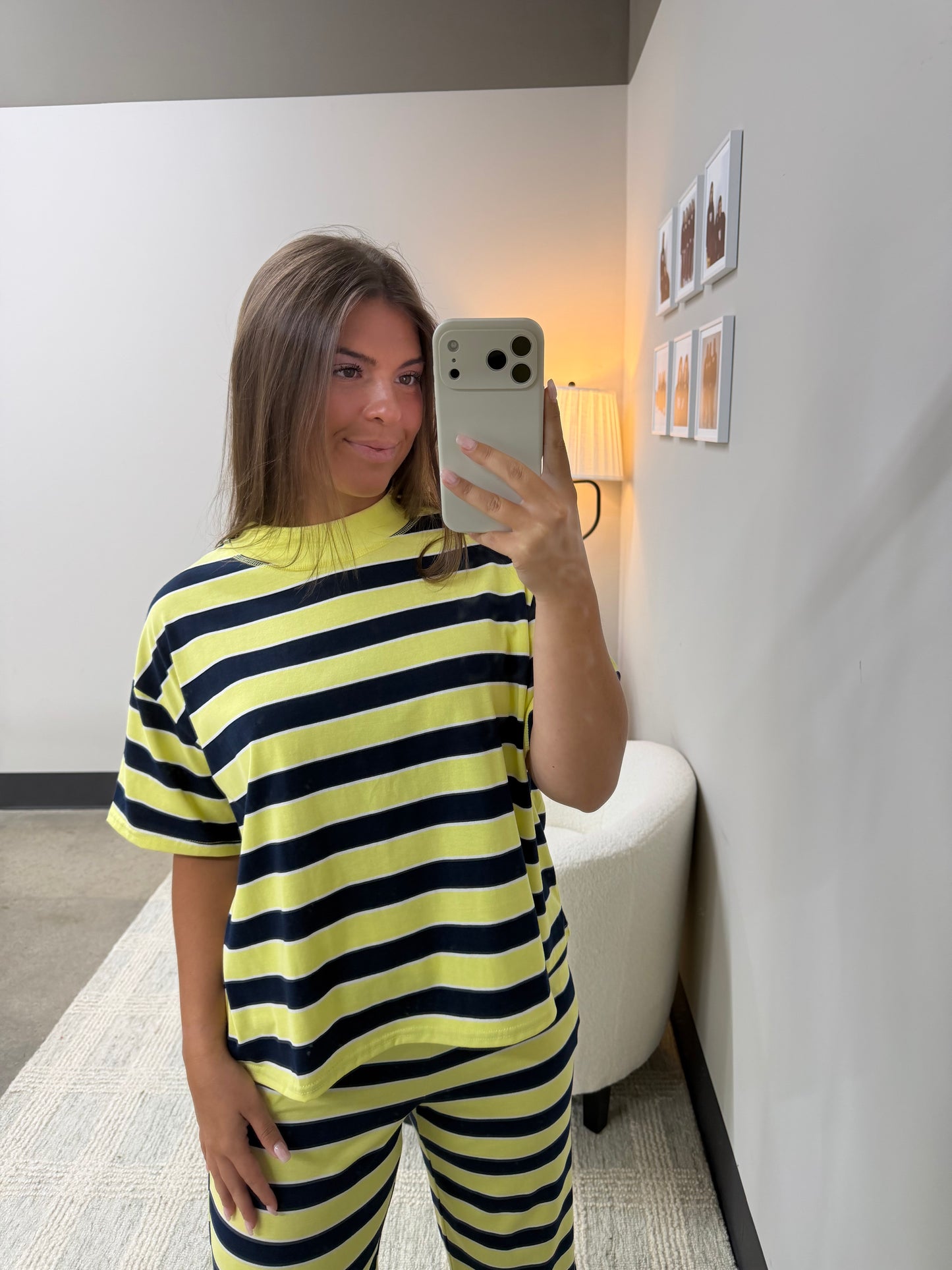 The Capri Mockneck Tee
