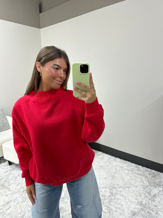The Plush Mock Neck
