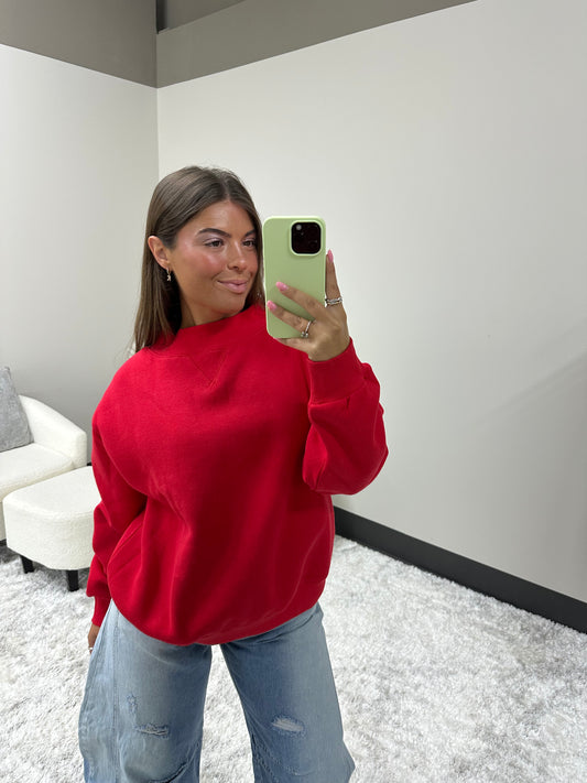 The Plush Mock Neck