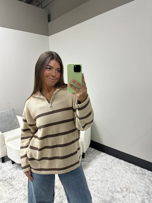 The Latte Quarter Zip