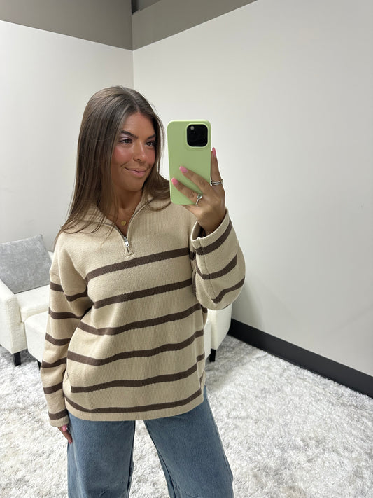 The Latte Quarter Zip