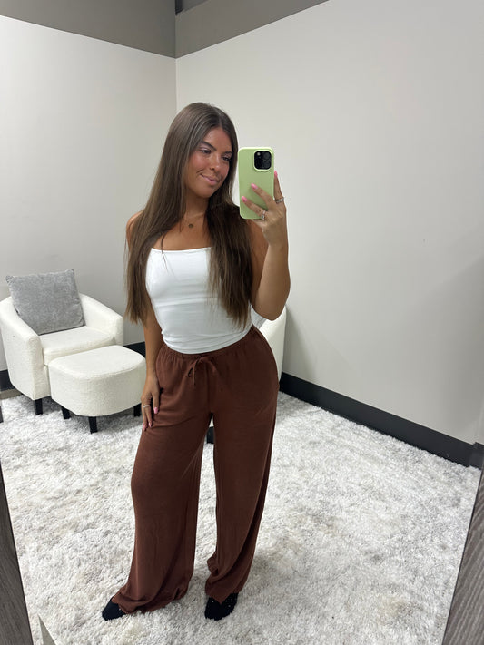 The Laid Back Brushed Pants