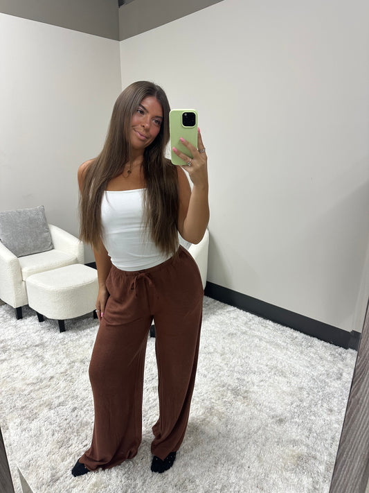 The Laid Back Brushed Pants