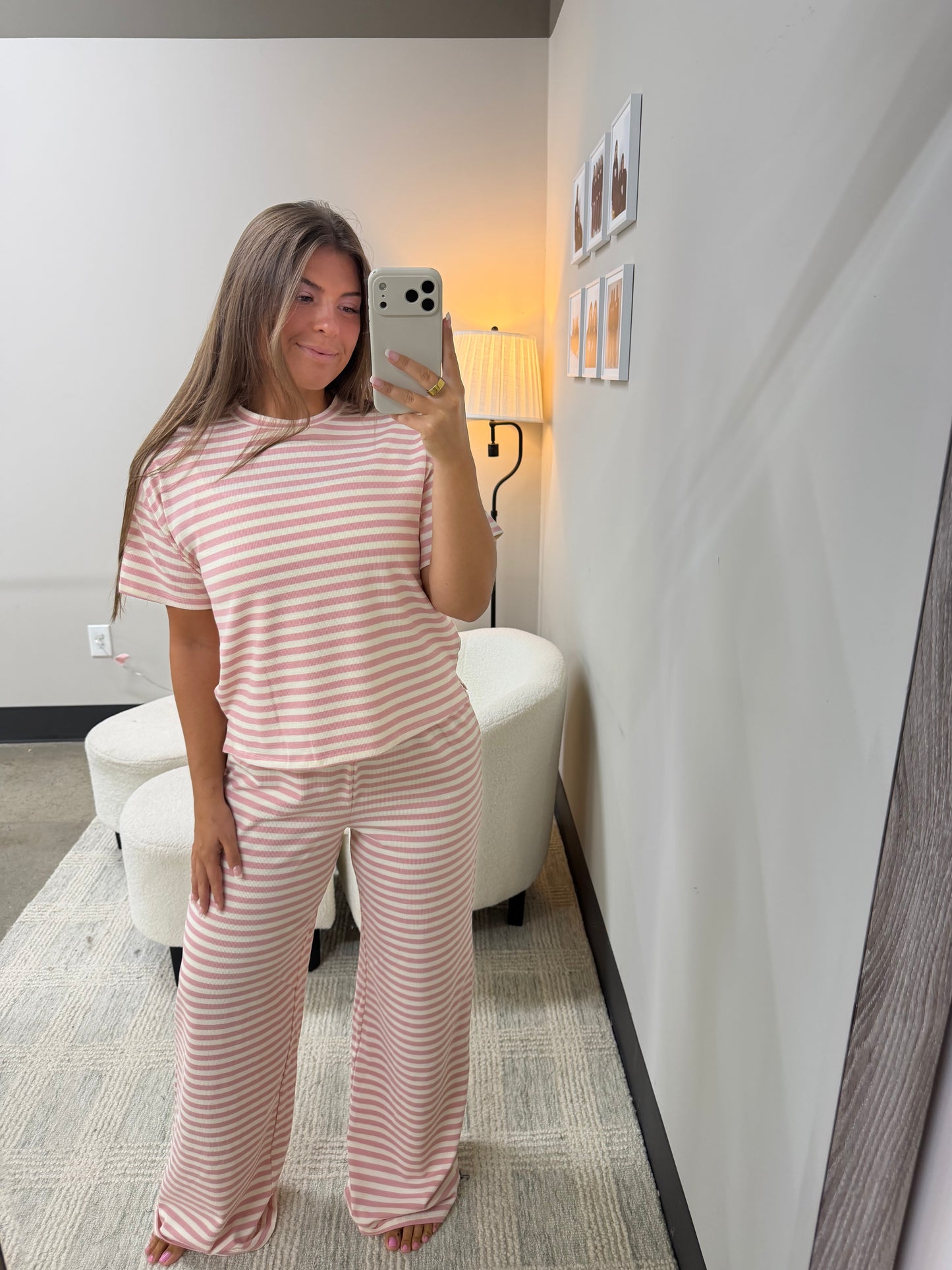 The Bailey Striped Set