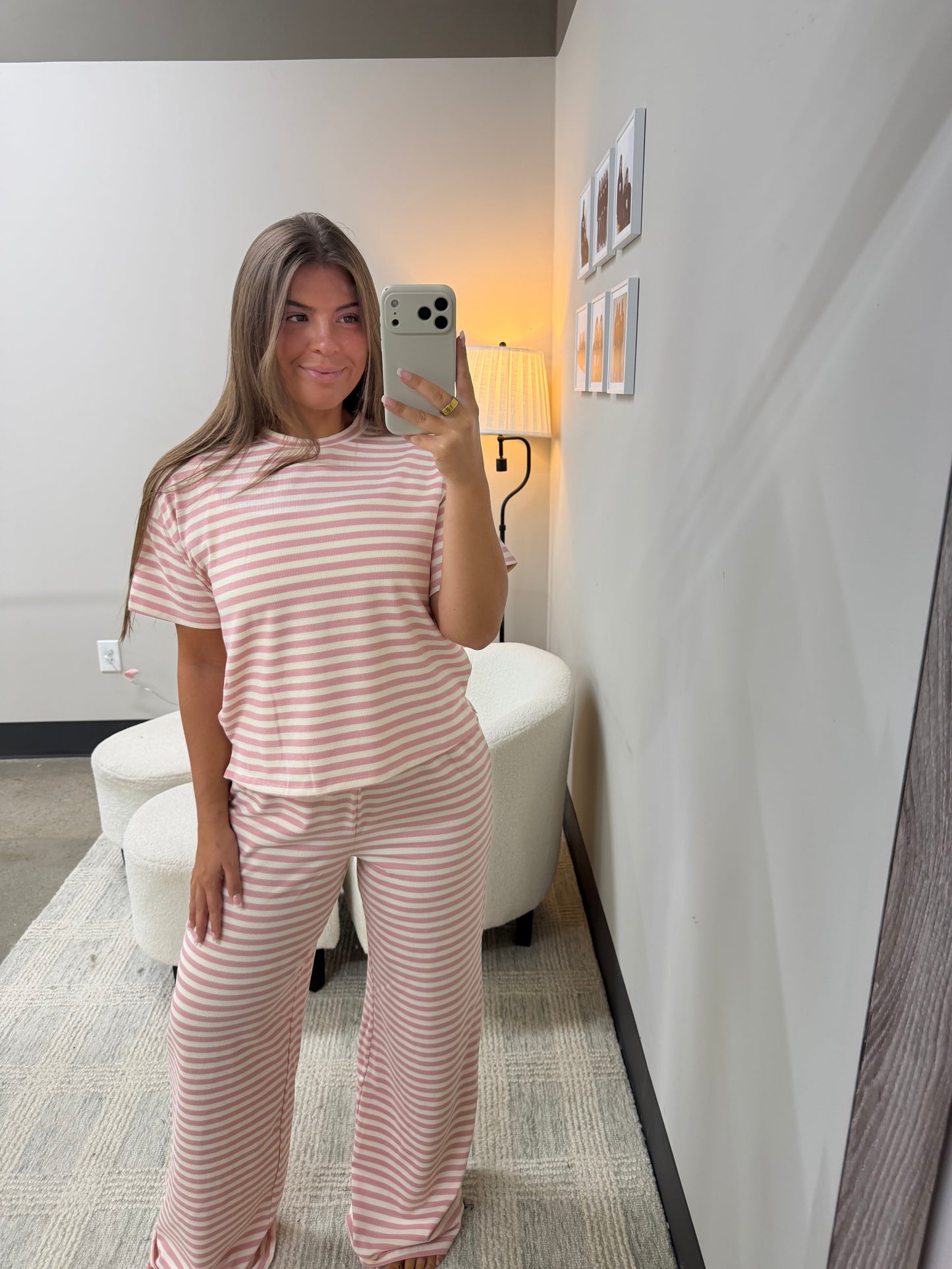 The Bailey Striped Set