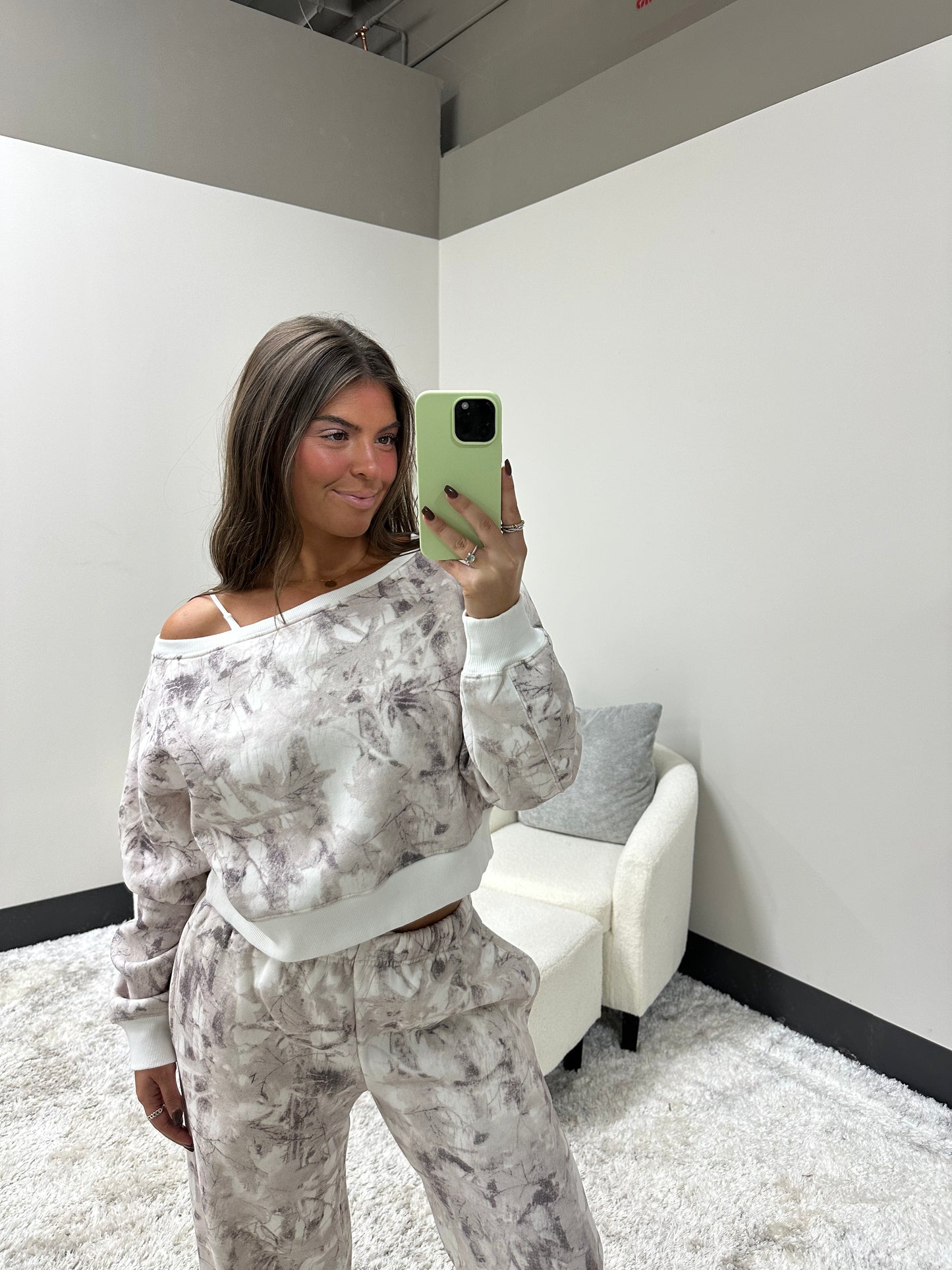 The Light Camo Off Shoulder