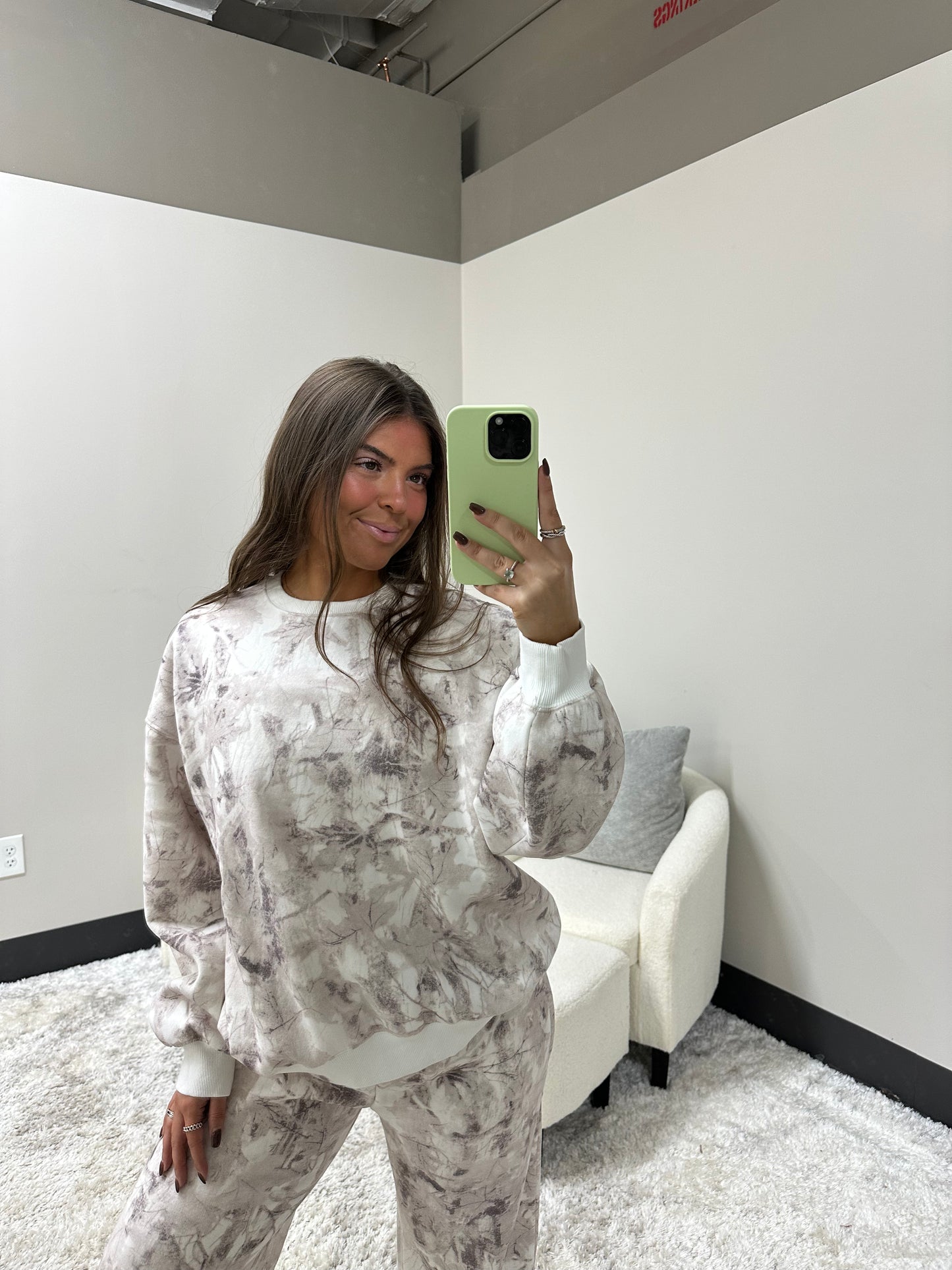 The Light Camo Crewneck