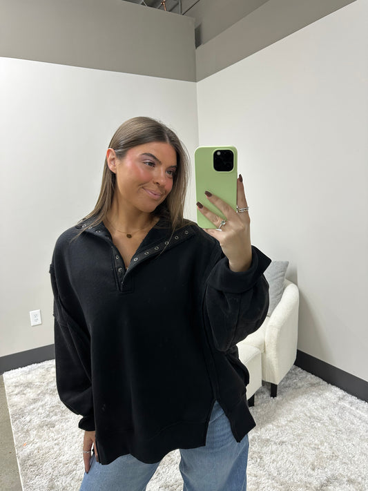 The Mineral Snap Sweatshirt