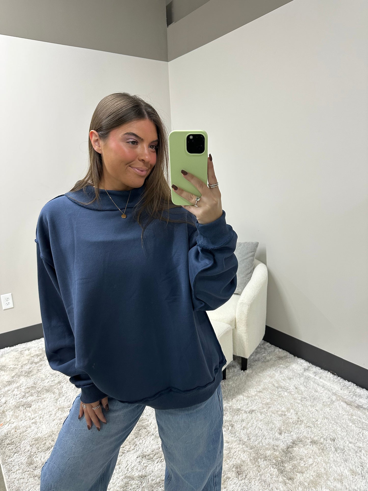 The Classic Reversible Mock Neck