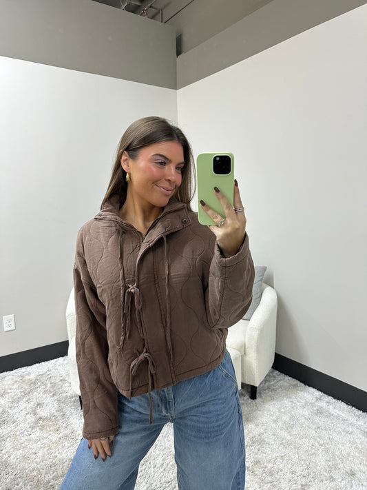 The Quilted Tie Jacket