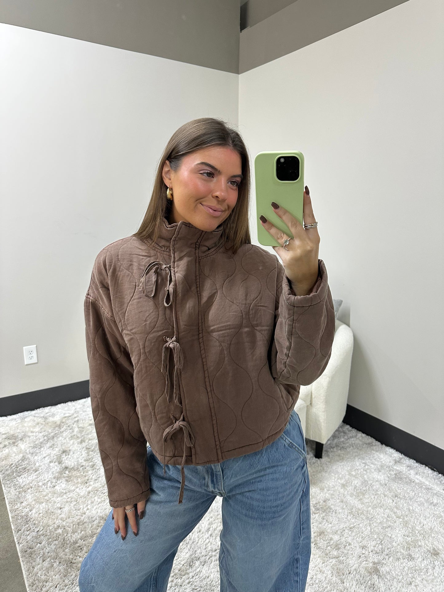 The Quilted Tie Jacket