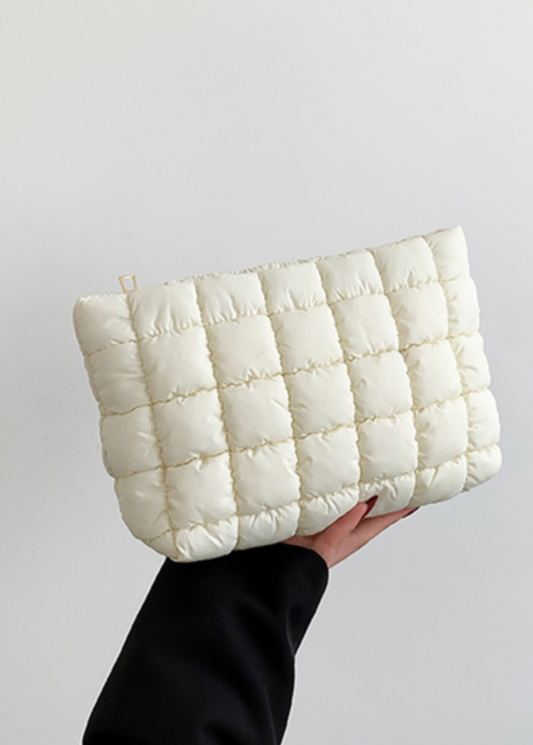 The Quilted Cosmetic Bag