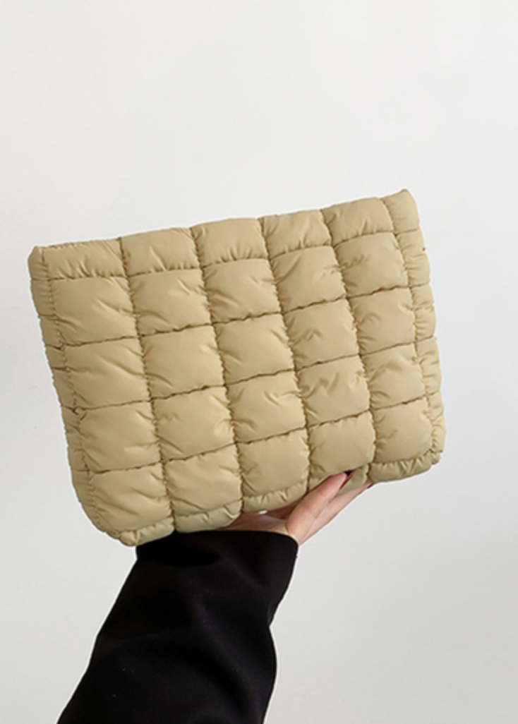 The Quilted Cosmetic Bag