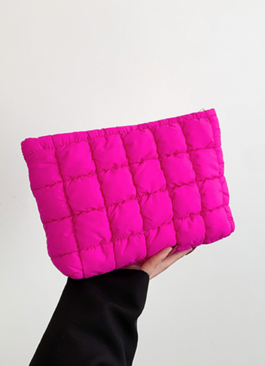 The Quilted Cosmetic Bag