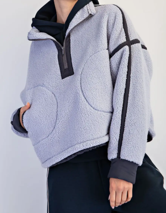 The Apres Sherpa Pullover